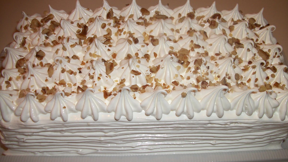 Pão-de-ló para bolo de aniversário