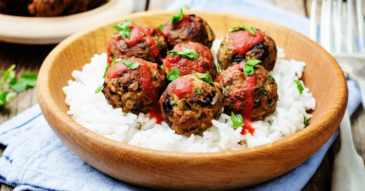 Almôndegas vegetarianas
