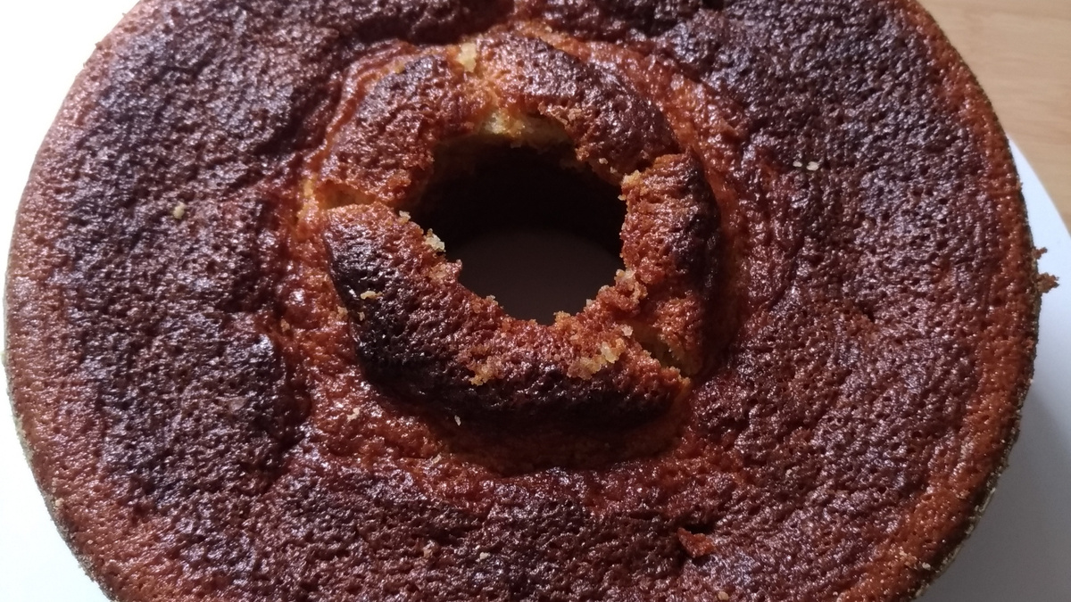 Bolo de fubá cremoso sem farinha de trigo