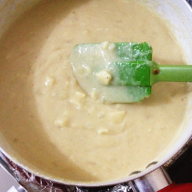 Sopa de palmito cremosa light