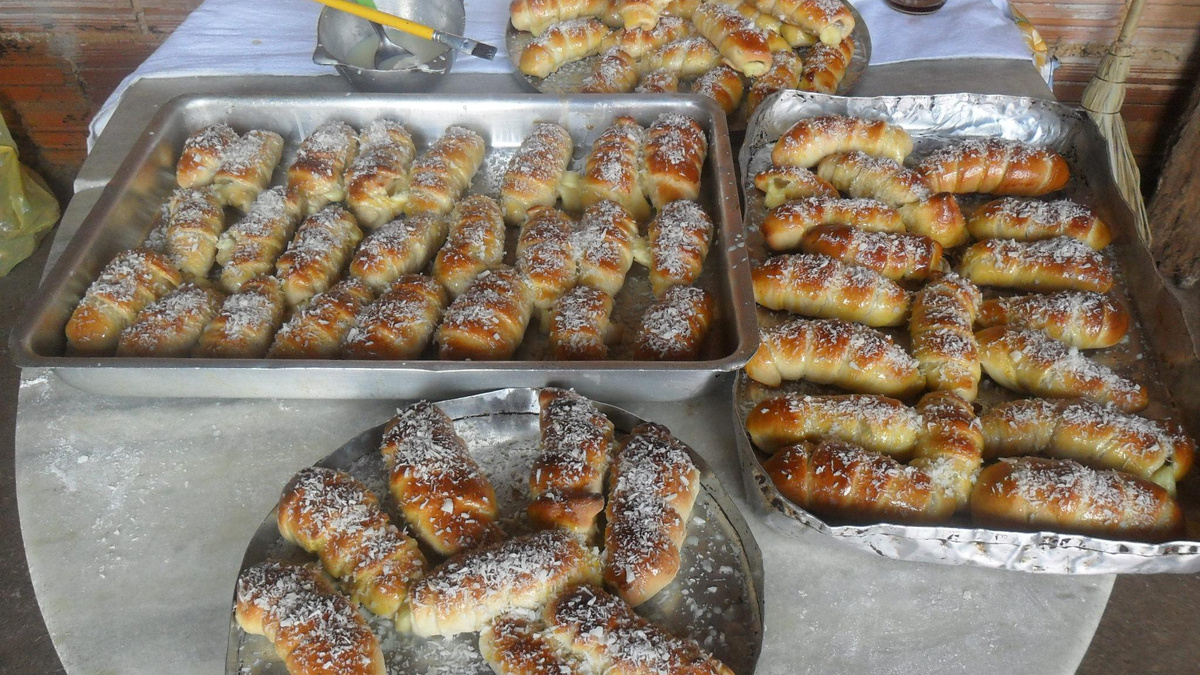 Enroladinho de queijo