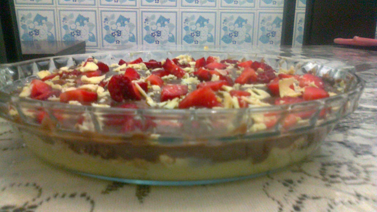 Pavê de Morango