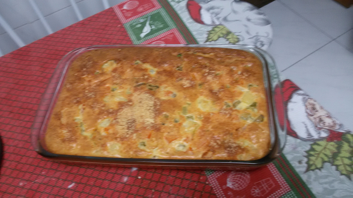 Torta de legumes rápida
