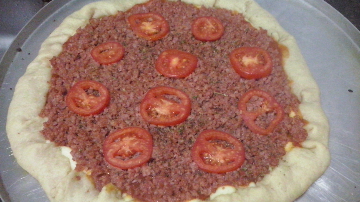 Massa de pizza fácil