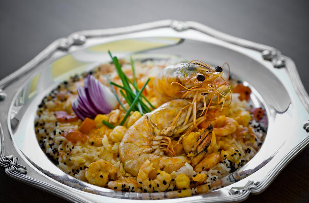 Risoto de camarão à minha moda