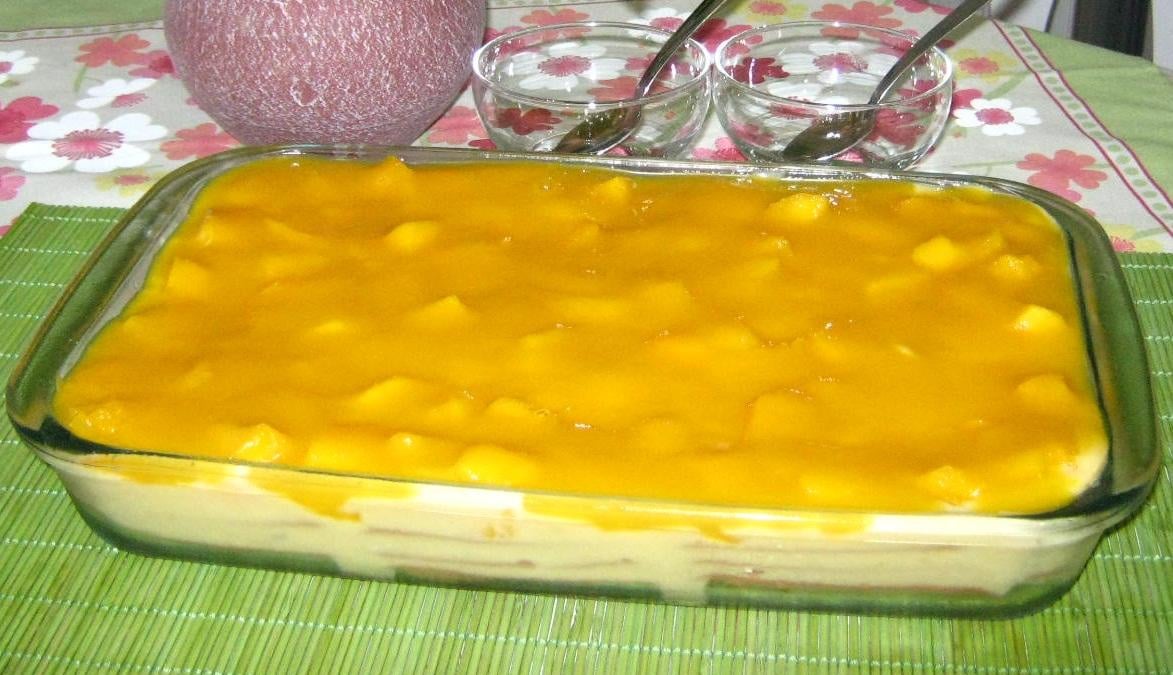 Pavê de manga