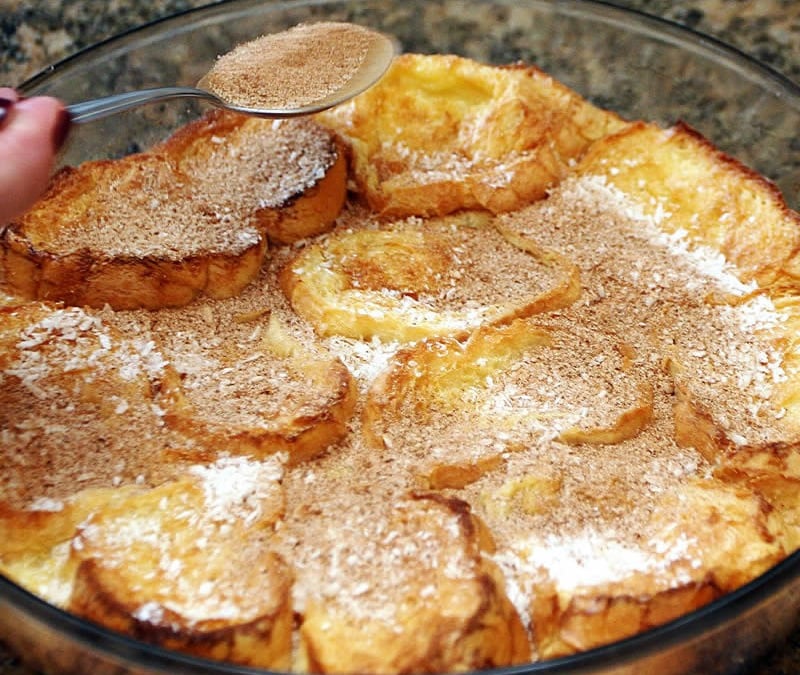 Rabanada de forno