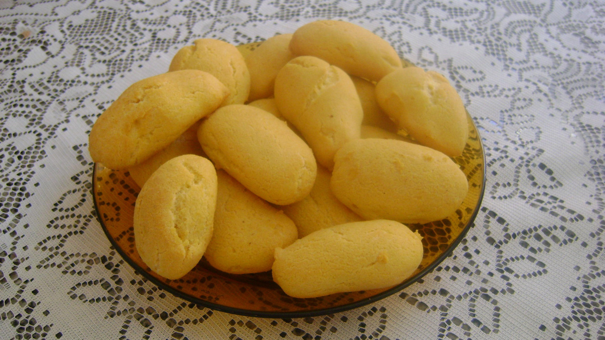 Broínhas de fubá de canjica