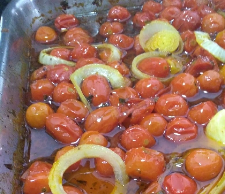 Tomate cereja confit