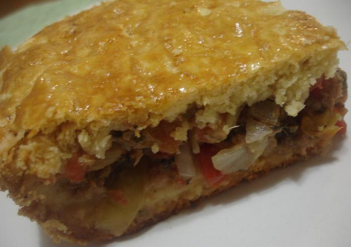 Torta de atum fácil