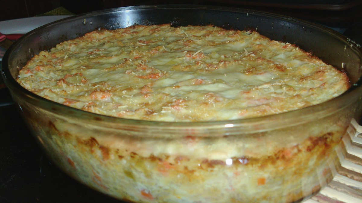 Souflé de legumes - receita da vovó Nicinha