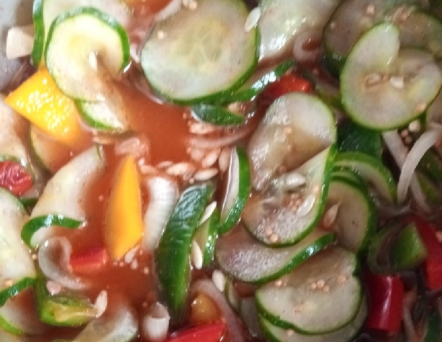 Relish de pepino