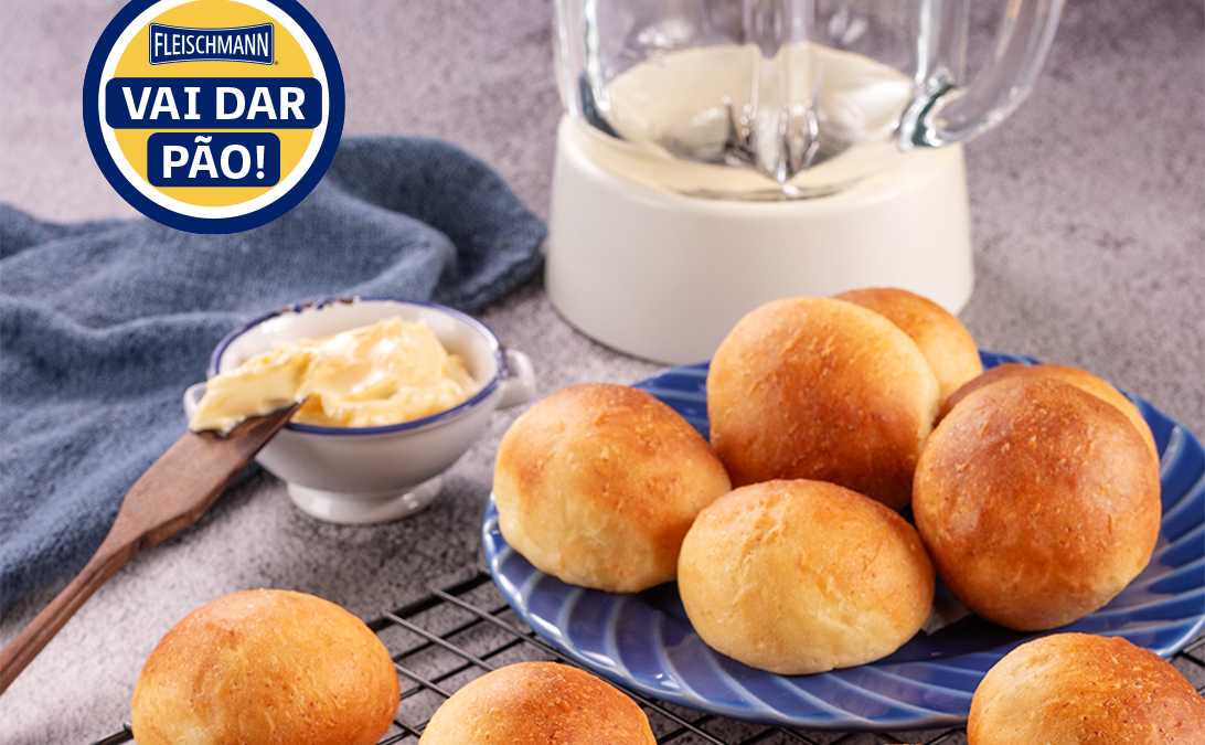 Pão de Aipim de Liquidificador