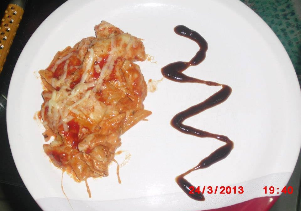 Penne à parmegiana