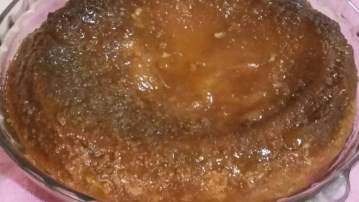Pudim assado