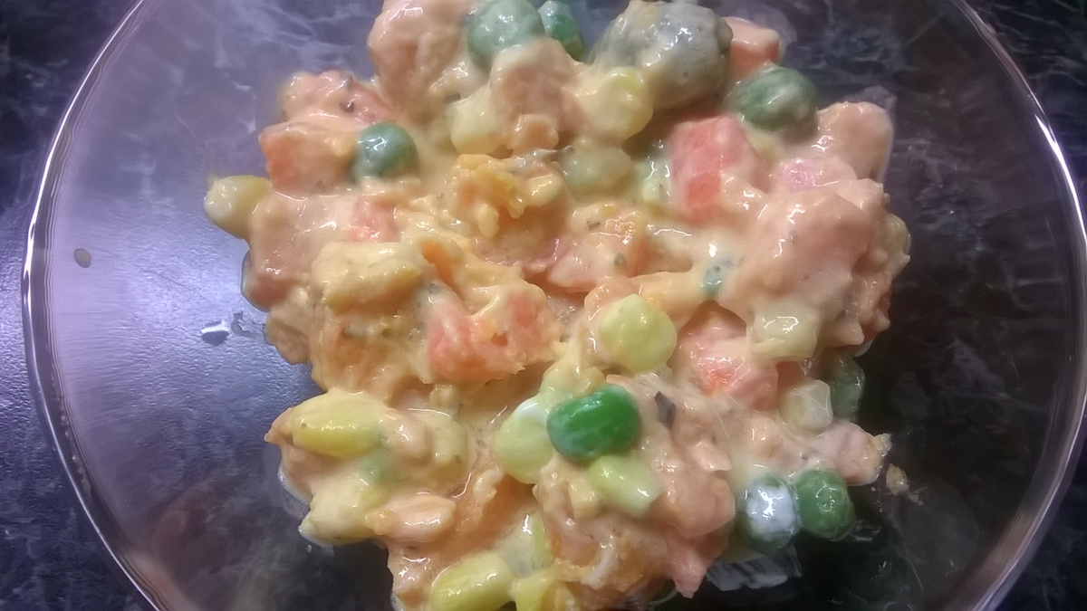Maionese de batata doce