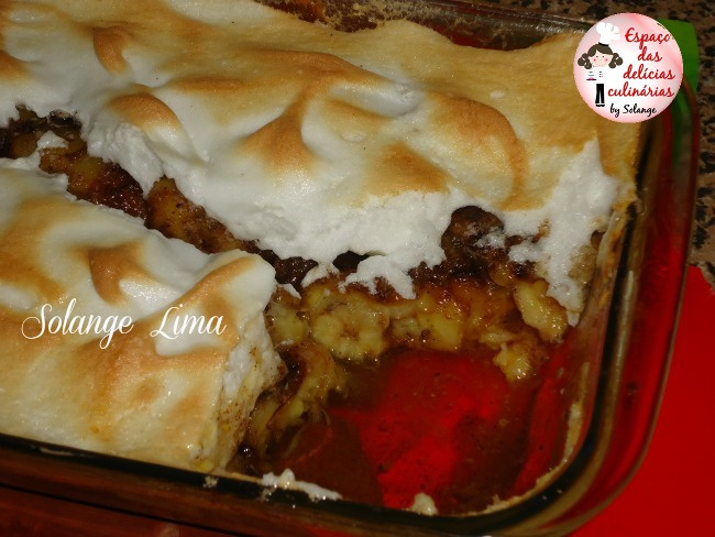 Doce de banana na manteiga gratinado