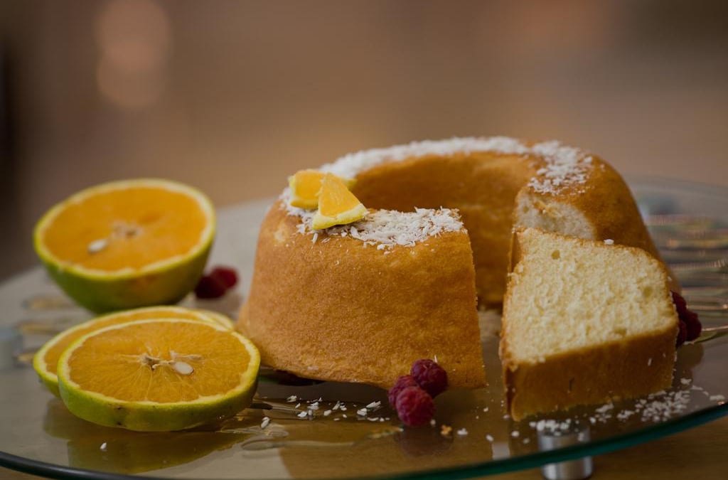 Bolo de Laranja com Casca