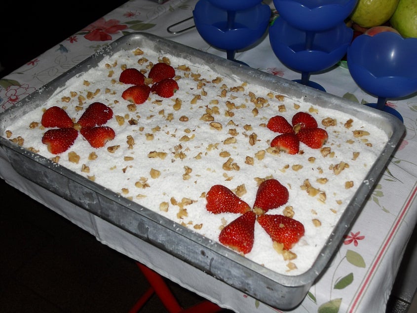 Bolo gelado prático