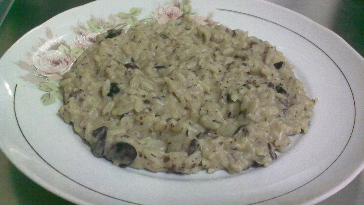 Risoto Rápido de Feijão