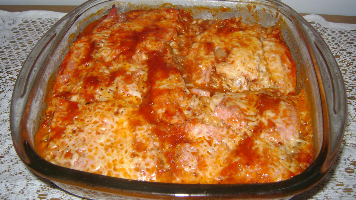 Lasanha de miojo