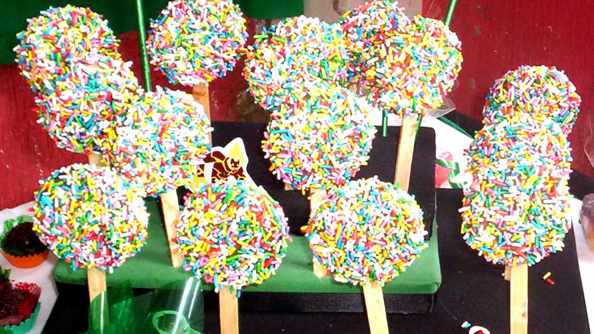 Pirulitos de biscoito