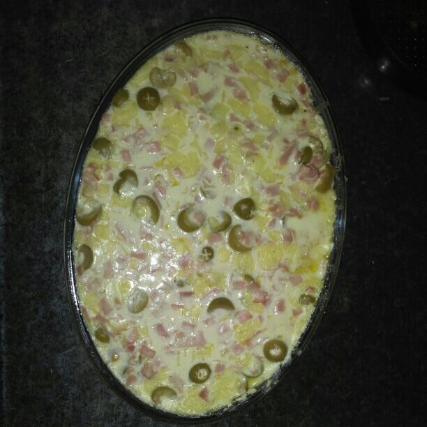 Batata gratinada
