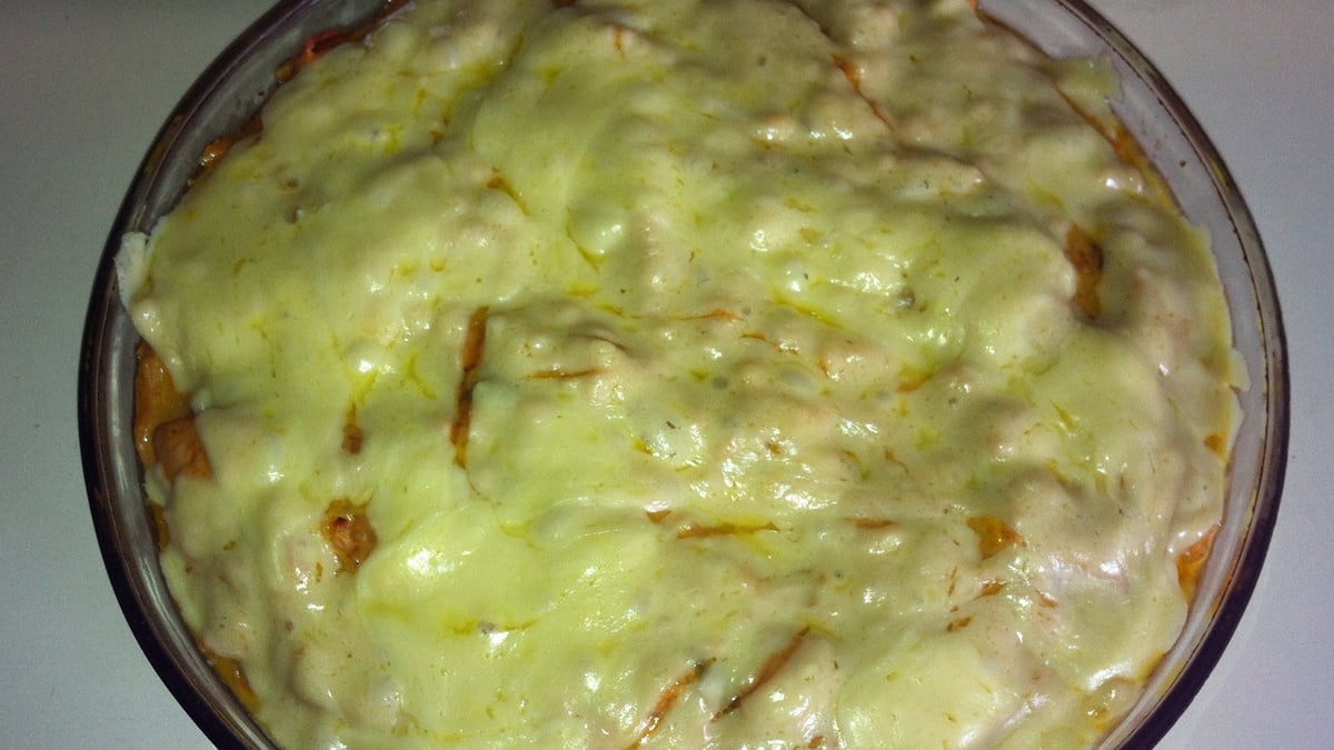 Arroz de forno delicioso