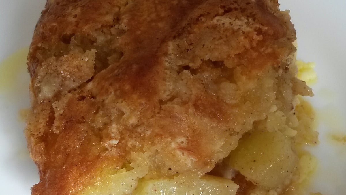 Torta preguiçosa de maçã