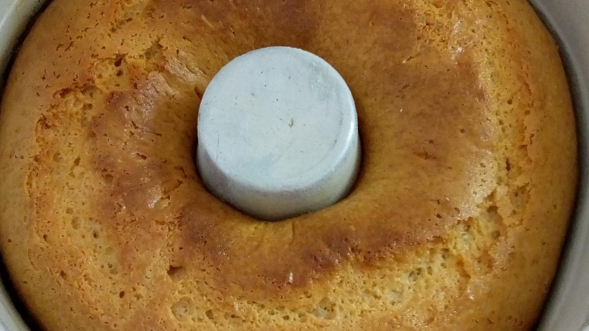 Bolo de leite condensado sem farinha de trigo