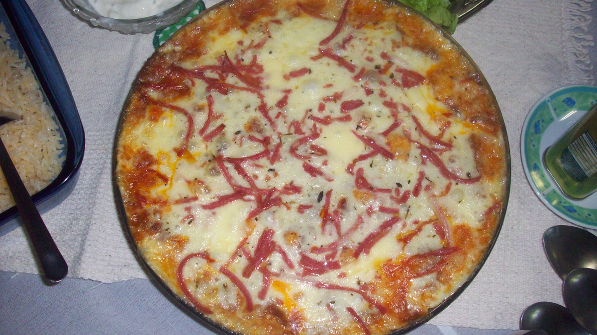 Lasanha deliciosa de purê de batata