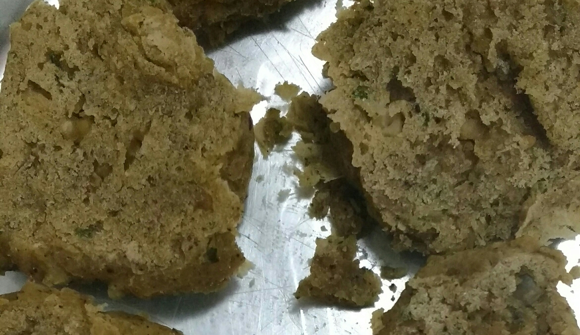 Falafel com ervilha assado