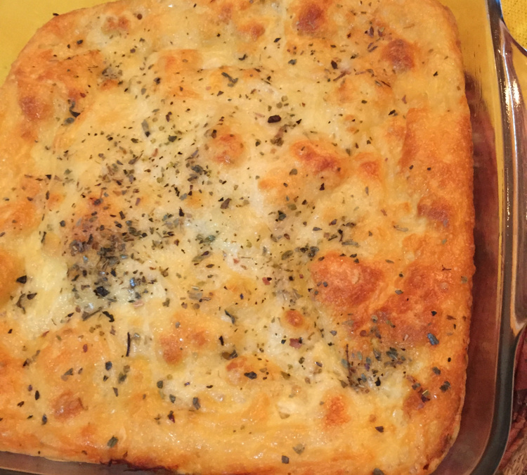 Torta de frango e legumes