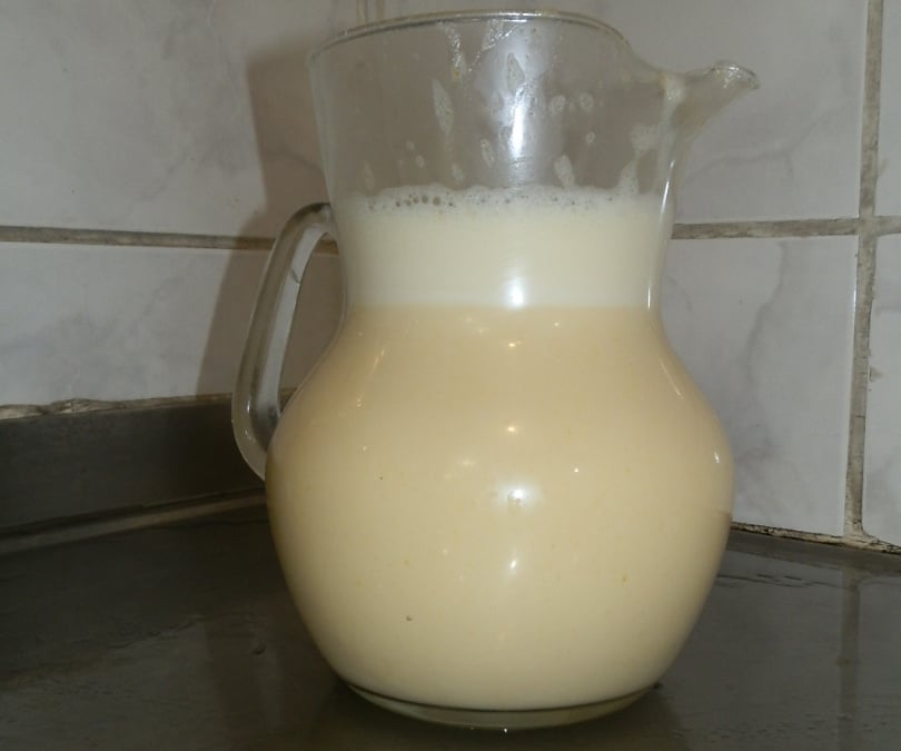 Suco de milho verde