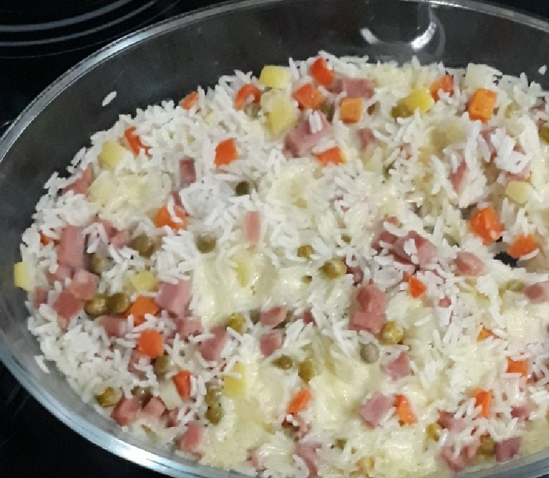 Arroz caprichado para microondas