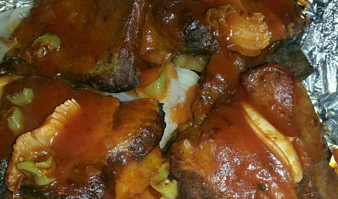 Costela bovina com um toque de bacon