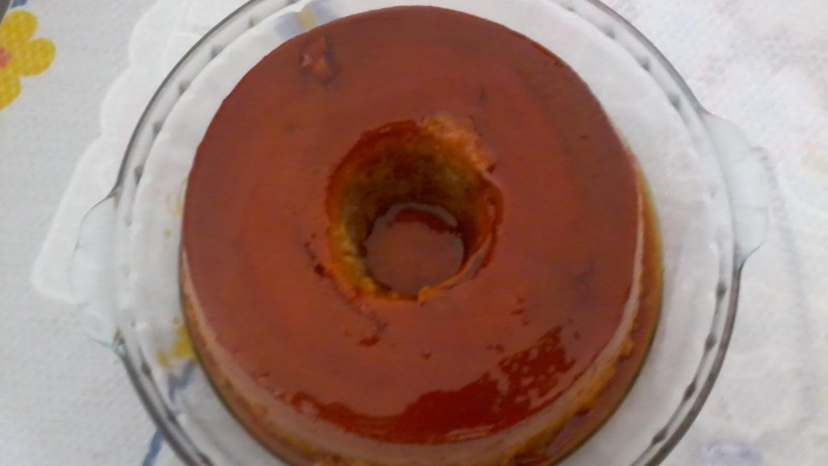 Pudim de banana