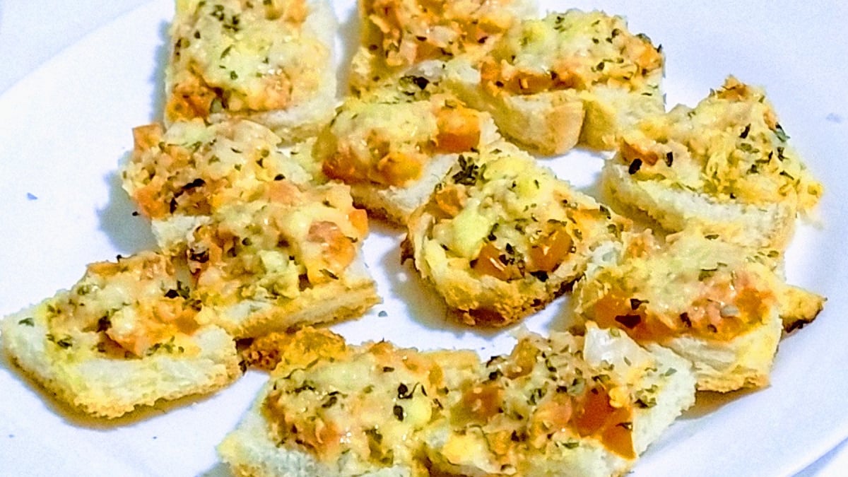 Petisco de pãozinho