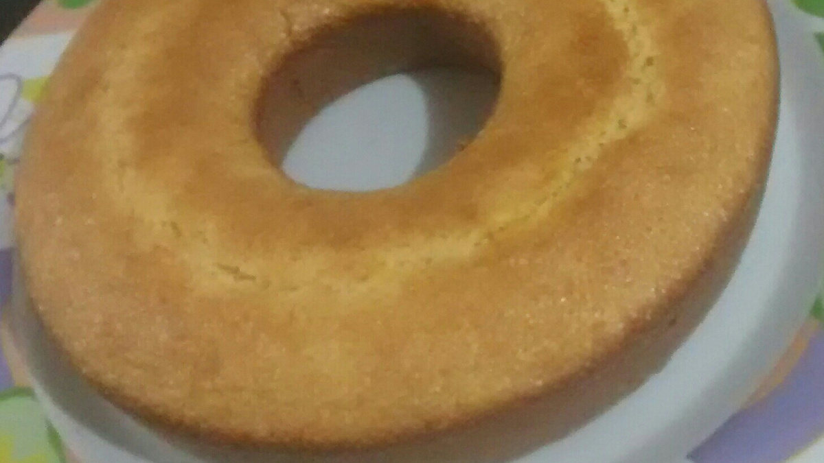 Bolo de massa de milho