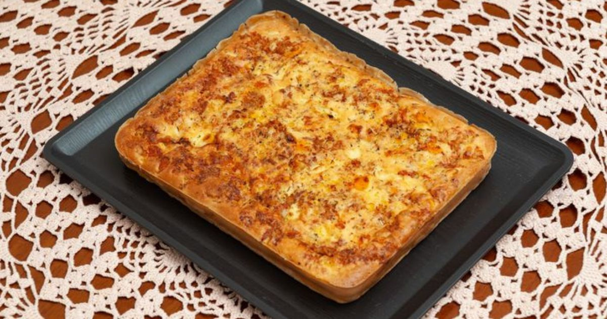 Torta de liquidificador salgada