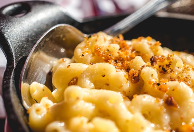 Macarrão cremoso de panela de pressão