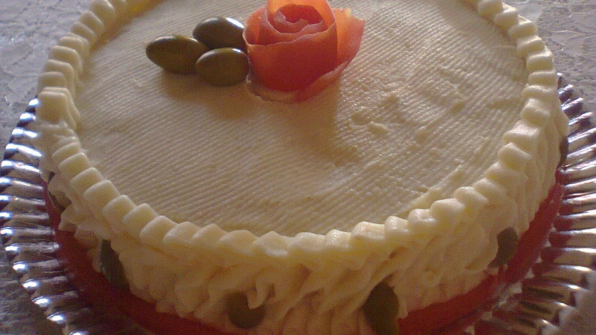 Torta fria de pão de fôrma