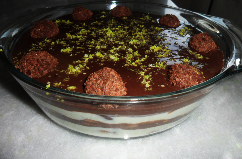 Pavê de limão com chocolate (o melhor)