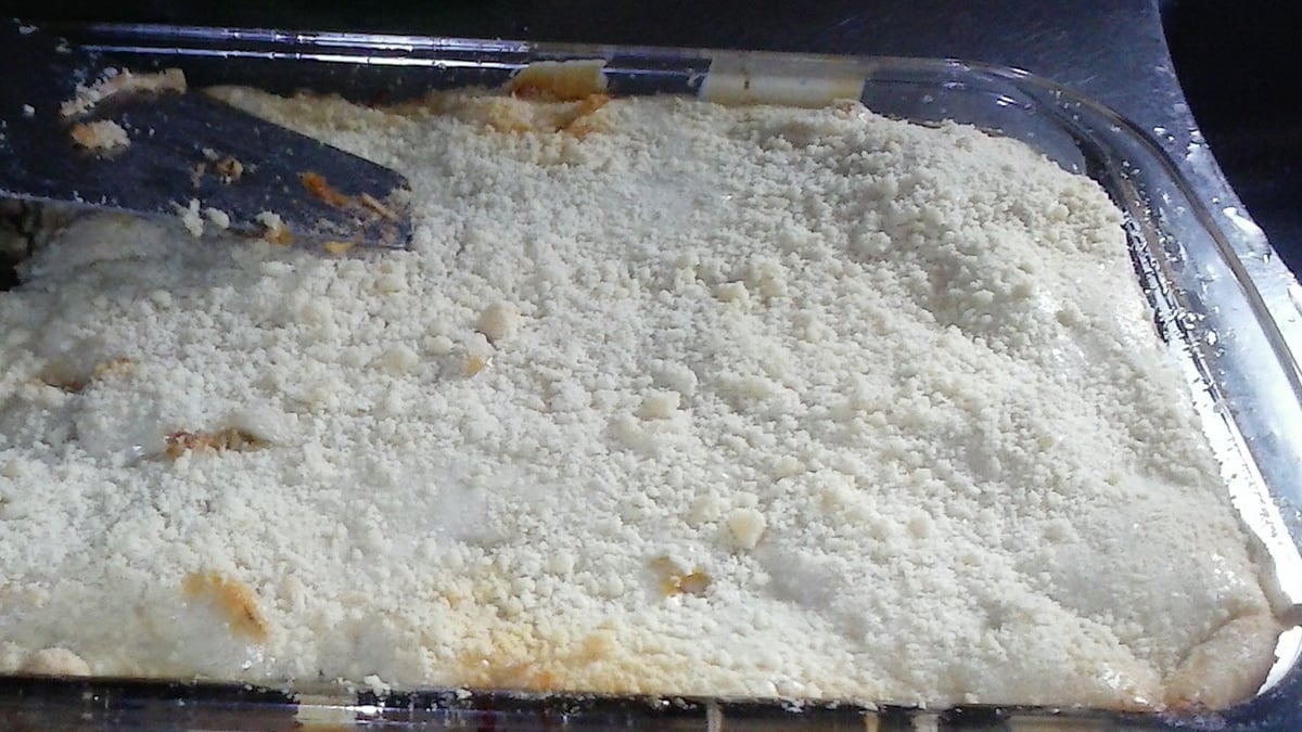 Massa de pastelão de forno