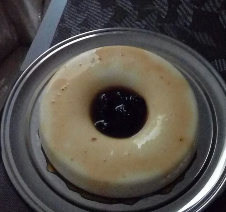 Manjar de coco com leite condensado