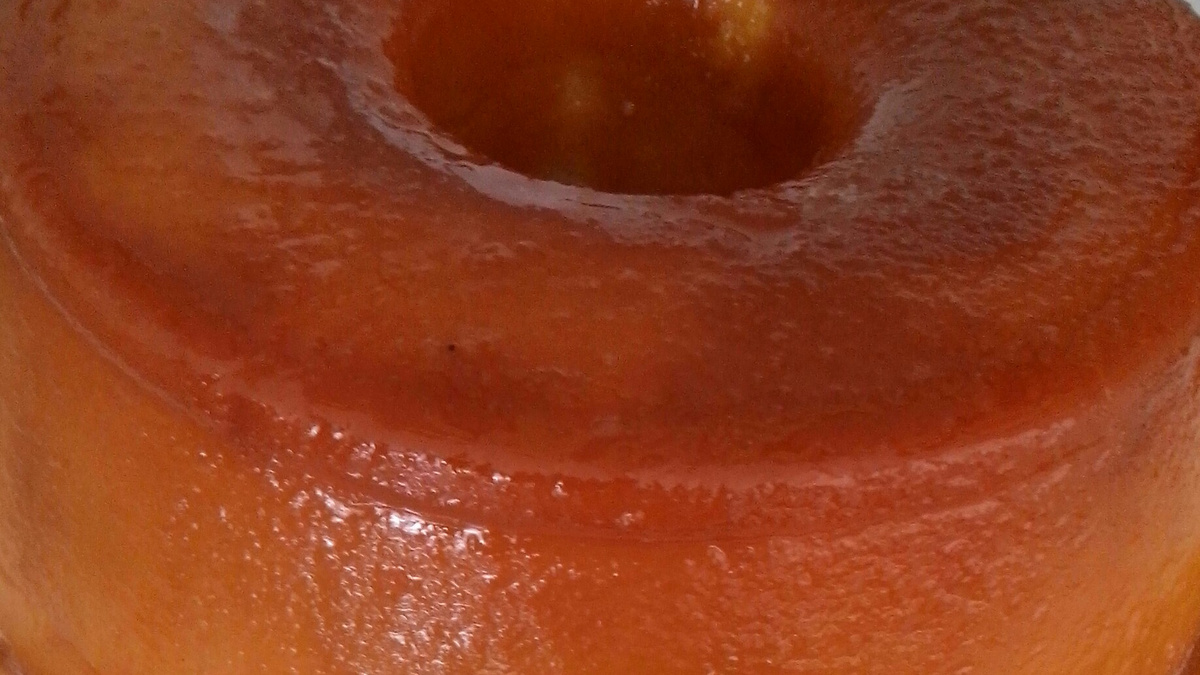 Pudim de pão amanhecido