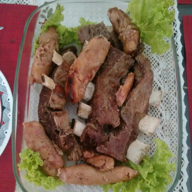 Churrasco de panela de pressão