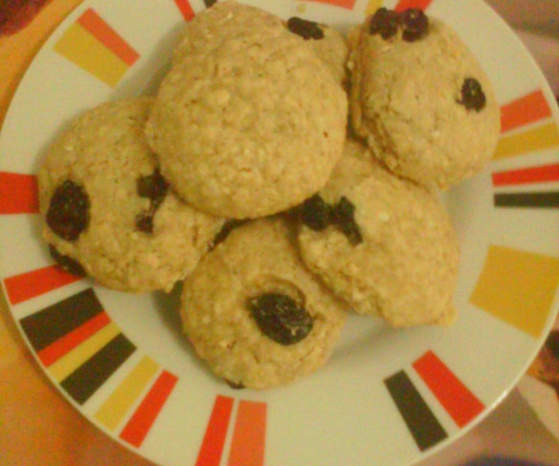 Cookies de aveia light