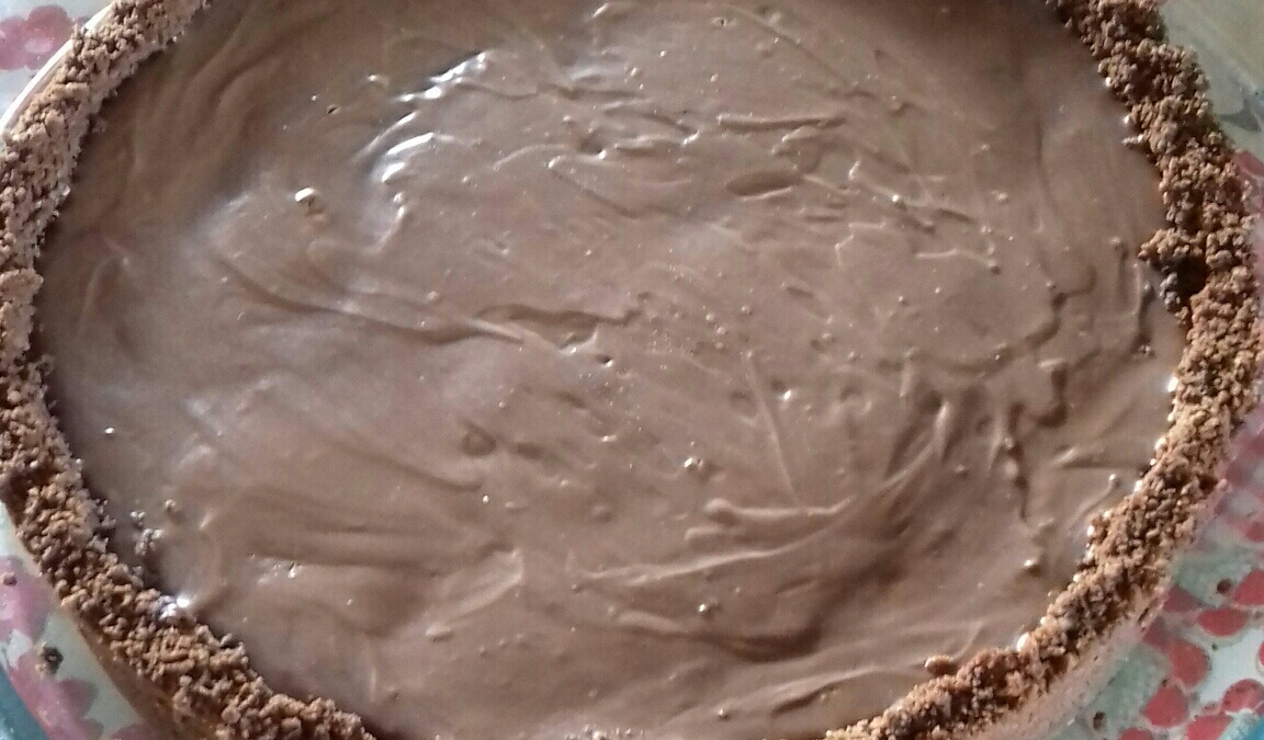 Torta de nozes e ganache