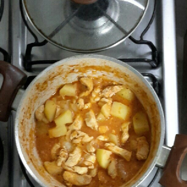 Frango com batata
